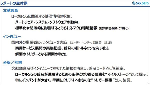 5G普及の鍵と課題、普及の時期は? 5G-SDC「ローカル5G 関連市場見通し調査レポート 記者説明会」開催　サマリーレポートも一般公開