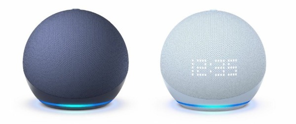 Amazon、新モデル「Echo Dot」(第5世代)と「Echo Dot with clock」を販売開始　音質とLED等進化、「Matter」対応