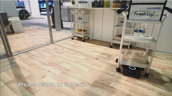 IoTやロボットで宅配物の受取/発送「スマートクローク・ゲートウェイ」を旭化成ホームズがCES 2023で提案　Preferredと開発