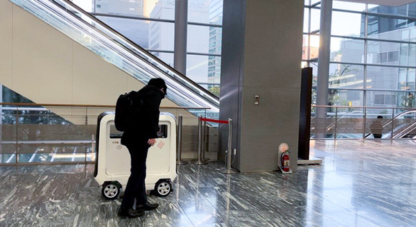 動くゴミ箱ロボットが施設内データを収集してAI空調システムにデータ連携　NTTデータと三菱電機がデジタルツインと空間IDの実証実験