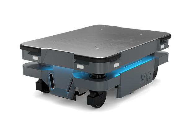 デンソーが6台の自律移動ロボットAMR「MiR250」を米国工場に導入　台車を1日約20km押して移動する作業を自動化