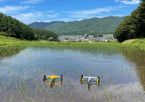 GPS搭載で自律走行する自動除草ロボット「ミズニゴール2.0」提供開始　農家の収益化＆無農薬化促進の実証実験参加者を募集