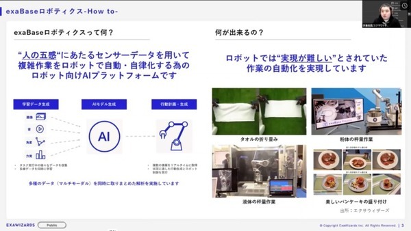 日本主導の宇宙ロボットの流れを作る。「予想学習」を使ったエクサウィザーズとJAXAによるロボット自律化への取り組み