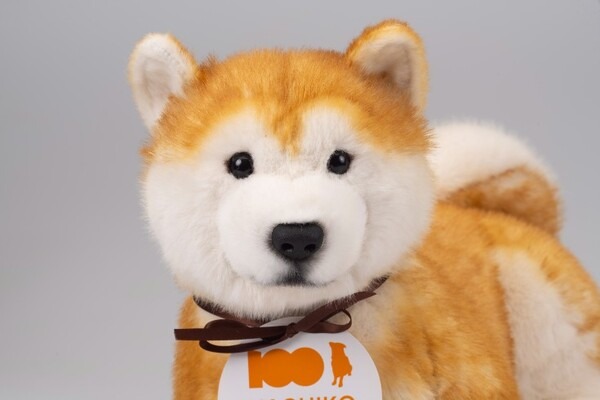 渋谷の忠犬ハチ公生誕100年記念、なでると鳴く「なでなでワンちゃん 秋田犬HACHI EX 」Makuakeで限定100頭の先行販売中