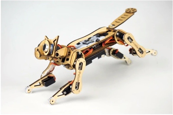 大人も子供も本気で楽しめる組み立て式の猫ロボット「世界一かわいい猫Nybble」(ニブル)先行販売開始