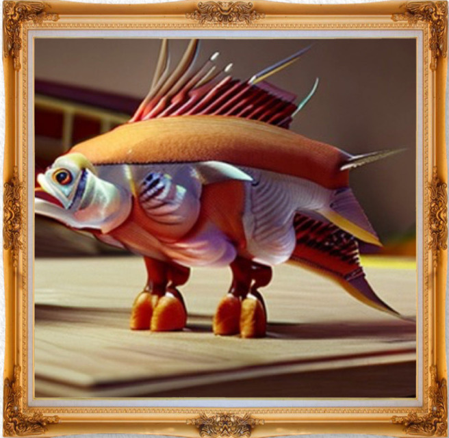森永乳業が新製品『クラフト 魚 Chee(ウオチー)』のイメージをAIに生成させた結果　「全部 不採用だけど斬新だから公開する」