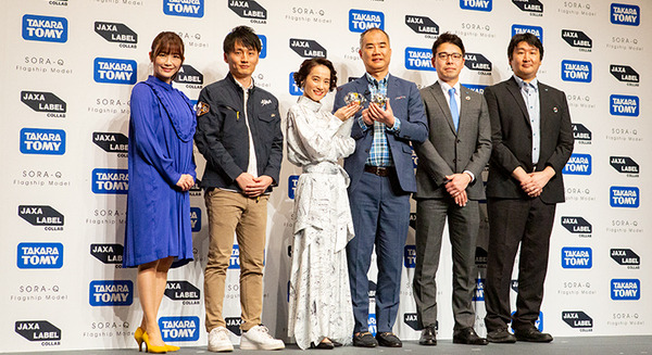 【速報】タカラトミーが月面探査ロボット「SORA-Q」商品版を発表！限定「宇宙兄弟」モデルやステッカー配布も発表　野口聡一さん登壇