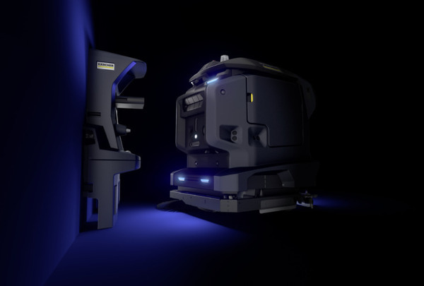 清掃機器のケルヒャーが床洗浄ロボット「KIRA B 50」を発売