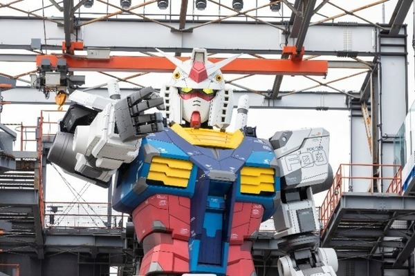 「動く実物大ガンダム」とじゃんけん対決！GWは『閃光のハサウェイ』演出を再演 『水星の魔女』キッチンカーも期間限定でGFYに登場