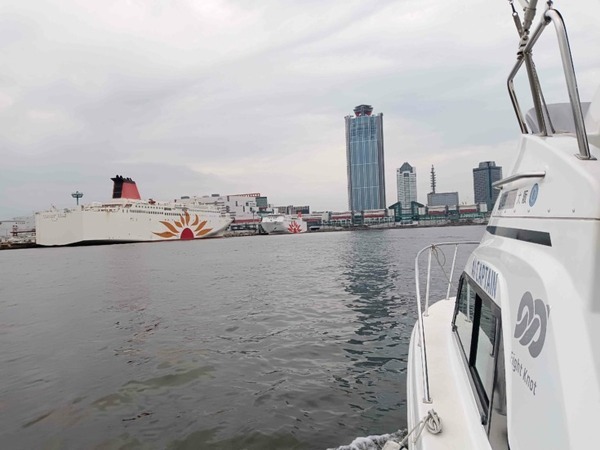 大阪湾初の船の自動運転航行をエイトノットが実施　大阪・関西万博会場の大阪ベイエリア活性化に向けて自律航行船の実現が近づく