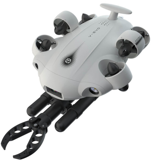 水中ドローン「FIFISH V-EVO」発売　広視野角で4K、60FPS撮影と独自AI補正の高画質　別売でロボットアーム搭載可