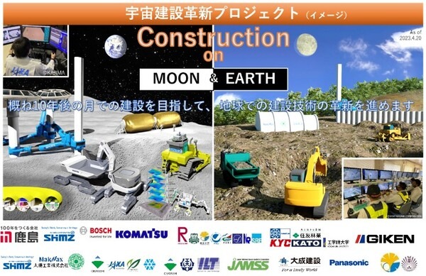月面でもSLAM自動運転技術の自己位置推定の精度向上へ　パナソニックと大成建設が国交省「宇宙無人建設革新技術開発推進事業」継続