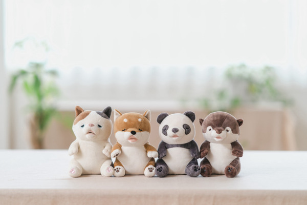 やみつき体感ロボット「甘噛みハムハム」にパンダとカワウソが新登場！ミケネコ、シバイヌに続く第二弾！5月16日予約受付開始