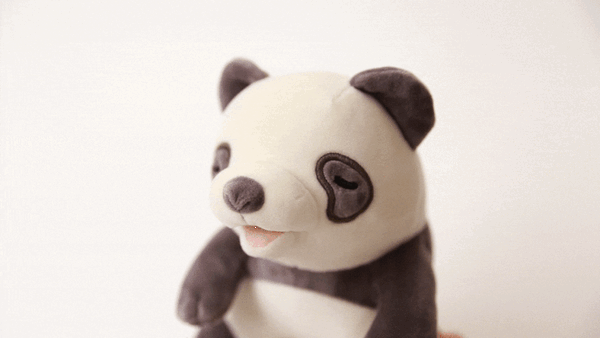 やみつき体感ロボット「甘噛みハムハム」にパンダとカワウソが新登場！ミケネコ、シバイヌに続く第二弾！5月16日予約受付開始