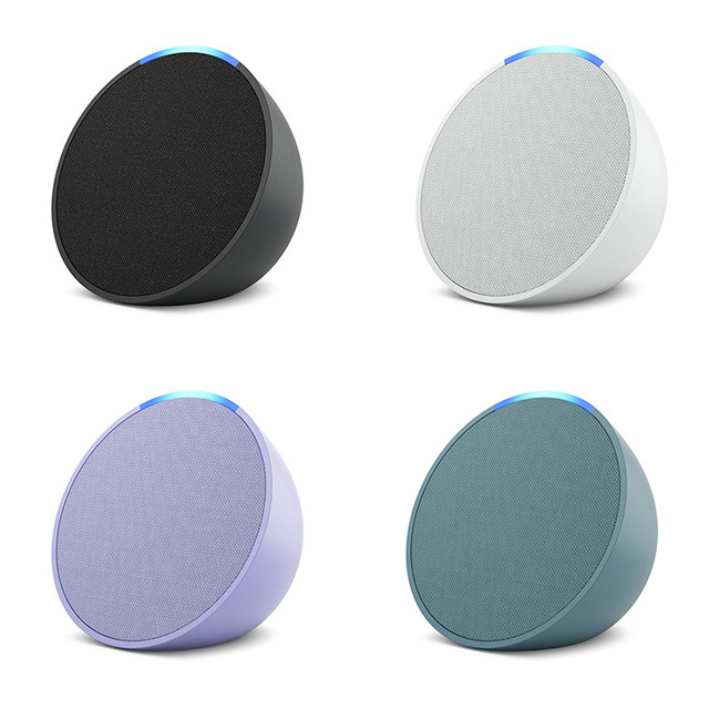Amazon、Echoシリーズの新製品「Echo Pop」を発表　ポップなカラーでコンパクト設計、価格は5,980円