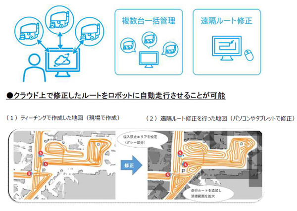 アマノがスイーパー型の業務用ロボット掃除機「RSrobo」新発売　自律走行技術と大容量バケット搭載、確かな除塵を実現