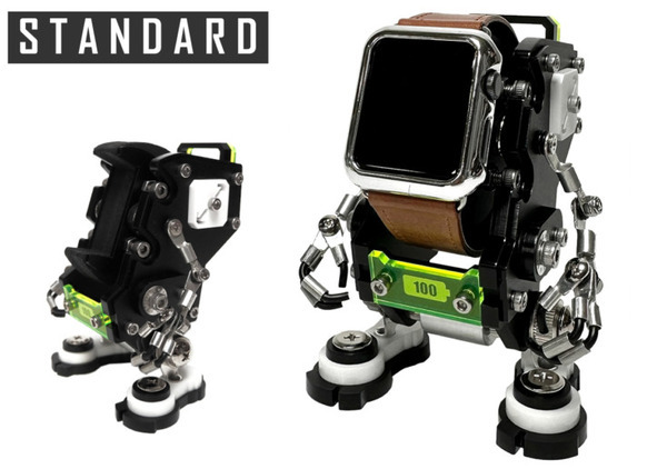 AppleWatchが近未来ロボットになるウォッチスタンド　充電にも対応　Makuakeで先行販売開始