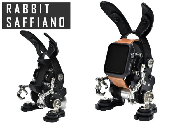 AppleWatchが近未来ロボットになるウォッチスタンド　充電にも対応　Makuakeで先行販売開始