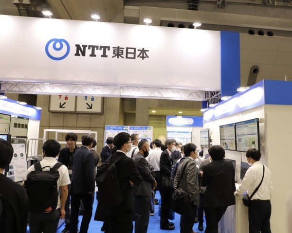 【国内初】NTT東日本「製造・物流現場」向けにローカル5Gの実証デモ　ロボットやAI検品機器などと接続して一元管理「ワイヤレスジャパン 2023」