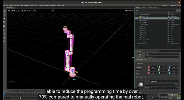 NVIDIA ロボットシミュレータ「Isaac Sim」で製造ラインの検査を改善する動画を公開　Techman Robot事例では検査時間を20%短縮