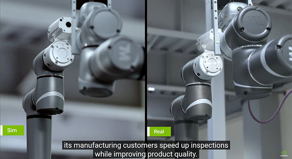 NVIDIA ロボットシミュレータ「Isaac Sim」で製造ラインの検査を改善する動画を公開　Techman Robot事例では検査時間を20%短縮