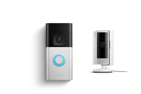 Amazon、カメラ付きドアベル「Ring Battery Doorbell Plus」と室内用セキュリティカメラ「Ring Indoor Cam(第2世代)」予約開始