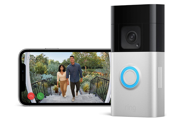 Amazon、カメラ付きドアベル「Ring Battery Doorbell Plus」と室内用セキュリティカメラ「Ring Indoor Cam(第2世代)」予約開始