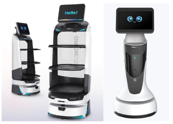 双日が中国OrionStar Roboticsと自動配膳・案内ロボットで日本販売総代理店契約を締結　世界40カ国以上に4万8千台強の出荷実績