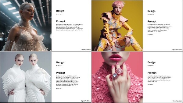 【ジェネレーティブAIとファッションの未来】画像生成AIがデザインしたファッション集をプロンプト付きで発表、講演動画も公開