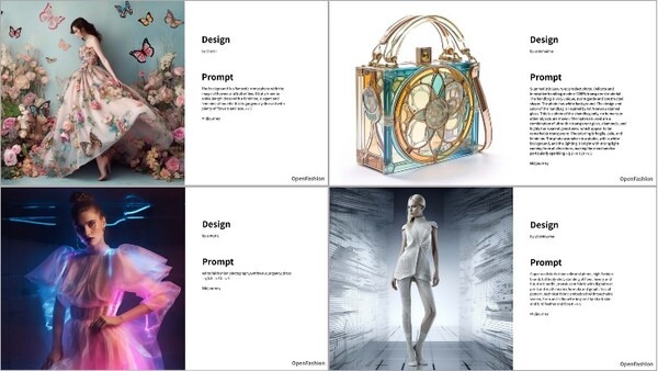 【ジェネレーティブAIとファッションの未来】画像生成AIがデザインしたファッション集をプロンプト付きで発表、講演動画も公開