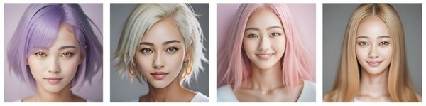 写真編集アプリ『PhotoDirector』のジェネレーティブAIアバター生成機能にウェディングやヘアカラーなど新スタイル6種を追加