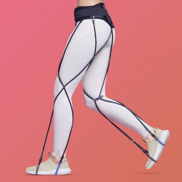 ゴムの力でアシストする歩行筋サポートギア/着る筋肉『futto』誕生 新感覚の自力歩行補助具、高齢者も障がいを持つ人に「歩く」を