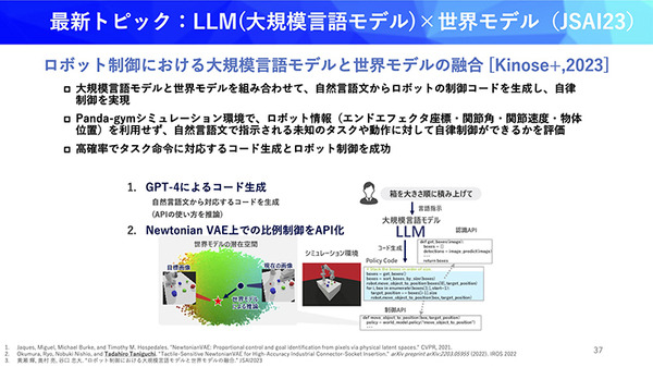 大規模言語モデルや世界モデルの応用など先端研究と現場とのギャップを橋渡し　パナソニックのAI研究・活用の現状