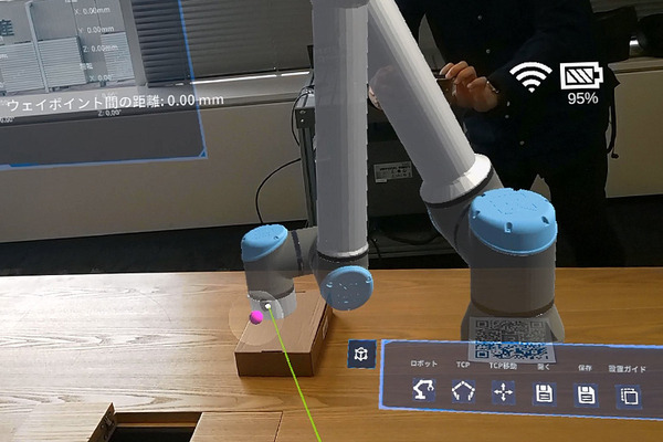 実機なくてもリアル現場にMR仮想ロボットを瞬時に設置し稼働確認　導入を効率化する「RoboLens」デモを公開　ネクストスケープ