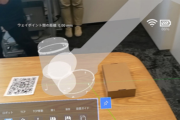 実機なくてもリアル現場にMR仮想ロボットを瞬時に設置し稼働確認　導入を効率化する「RoboLens」デモを公開　ネクストスケープ