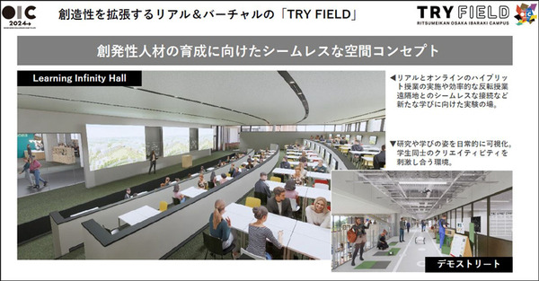 立命館大学がデジタルとクリエイティブの融合を促進する新展開プランを発表　大阪いばらきキャンパスの新棟を挑戦の場に