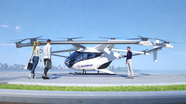 SkyDriveが米国で空飛ぶクルマ事業を本格始動 チャーター機運航会社から5台のプレオーダー