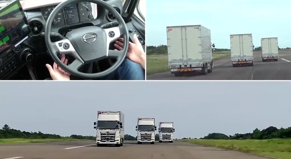 NECとNEXCO中日本が除雪車の自動運転化で共同開発へ　移動時の隊列と除雪時の梯団走行に着手　隊列走行の動画を公開