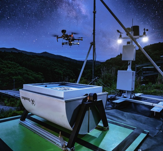 DJI製品対応の遠隔操縦型自動充電ドローンポート「DroneNest」 試用レンタル　SORABOTが5社限定2日間100万円で