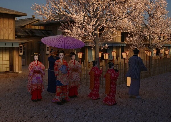 精密再現された江戸城、日本橋、吉原遊郭！VRで江戸時代にタイムトラベル「江戸時空」開催中　本丸御殿も再現