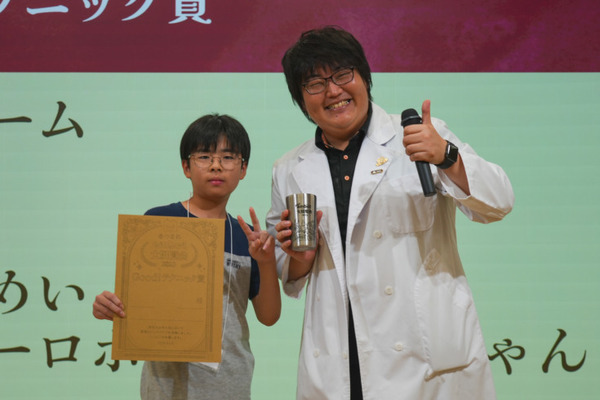 子ども達の発想あふれる「embot大展覧会」開催！最優秀賞は力作「カラドキピエロ」、ハムスターロボットや動くアクセサリーも