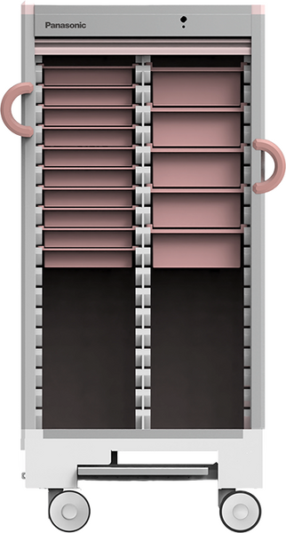 パナソニックの自動搬送ロボットの新製品「HOSPI Trail」 収納カートを脱着、置き配可能に　病院の薬剤など自律配送