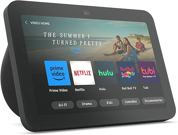 新型「Echo Show 8」(第3世代)発表、Alexaは生成AI/大規模言語モデル(LLM)に対応 「Amazon 秋の製品発表イベント」で