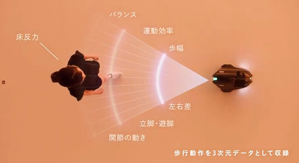 身体データ×AI歩行解析ロボットを健康診断に活用　健康寿命の延伸と未病対策にRDSと南相馬市が高精度な歩行姿勢測定の実証実験