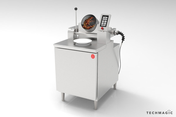 大阪王将 西五反田店にTechMagicの新開発調理ロボット『I-Robo』テスト導入　達人の技を完全コピーして「新しい食体験」を提供