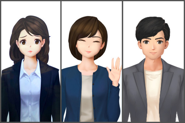 ドア会社の無人展示場がアニメ女性のアバター接客を導入　自宅テレワークの社員が気軽な服装で接客　最初は名古屋、将来は全国へ