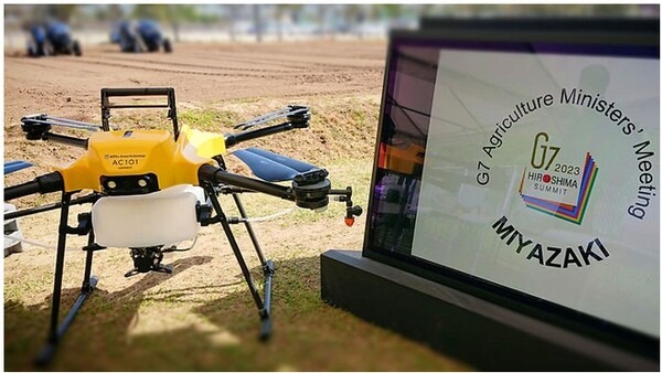 NTT e-Drone「みどりの食料システム戦略」を目指す農業ドローン「AC101 connect」を2024年春から提供開始