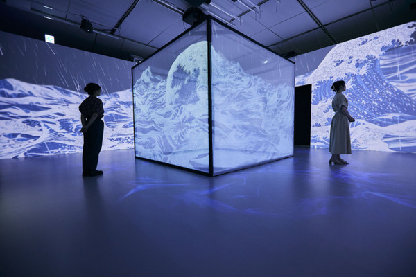 動き出す浮世絵展 NAGOYA「体感型デジタルアートミュージアム」空間体感の動画を公開！記録映像「眺」