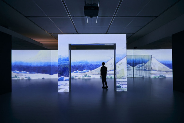 動き出す浮世絵展 NAGOYA「体感型デジタルアートミュージアム」空間体感の動画を公開！記録映像「眺」