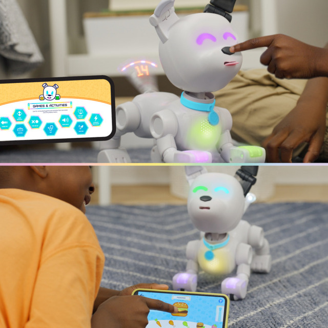 200通り以上の感情表現を持ったロボット犬「Dog-E」先行予約開始　しっぽで対話、オモチャで遊ぶ 専用アプリ対応